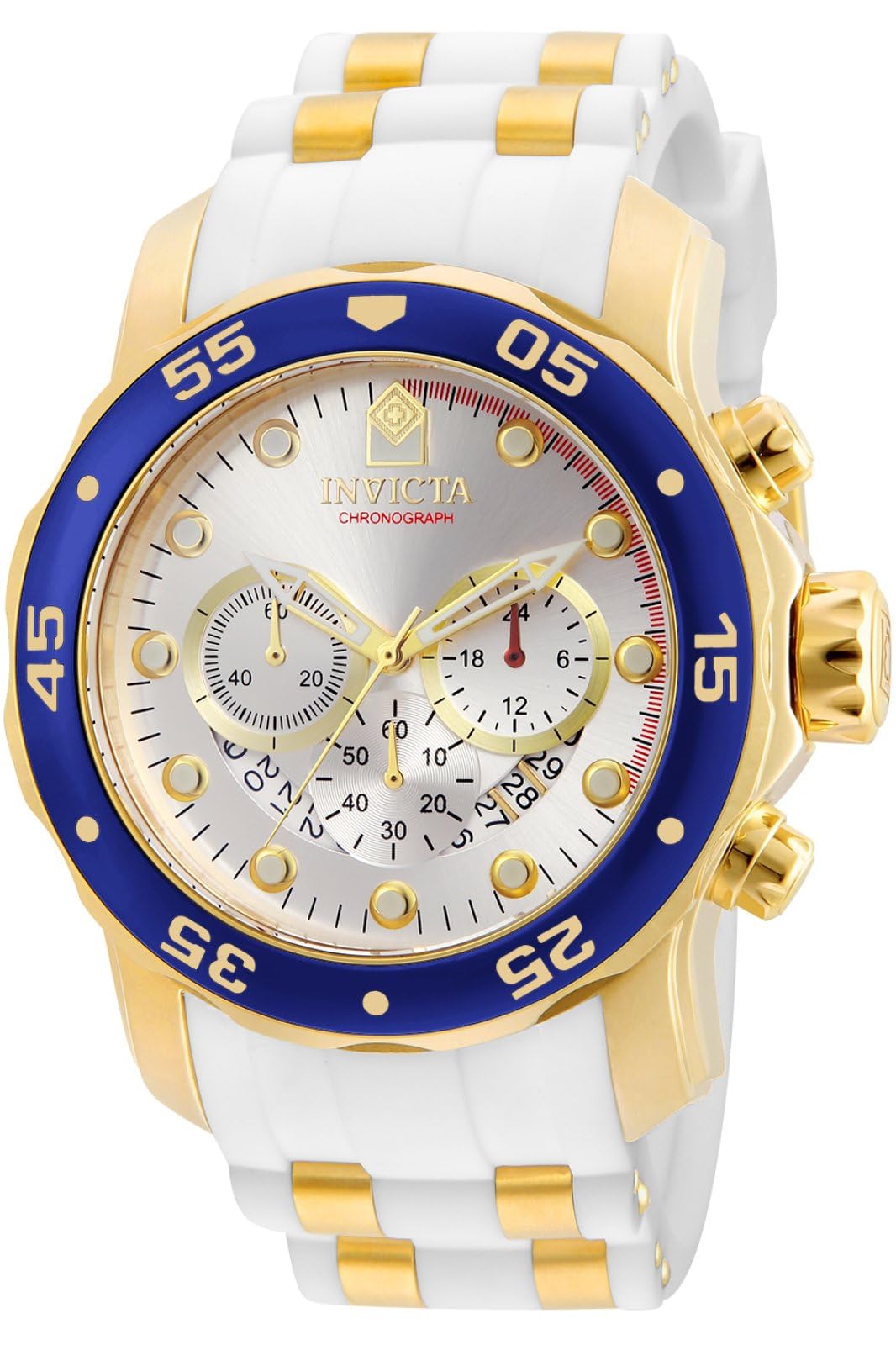 Invicta Men's 20293 Pro Diver Analog Display Quartz White Watch